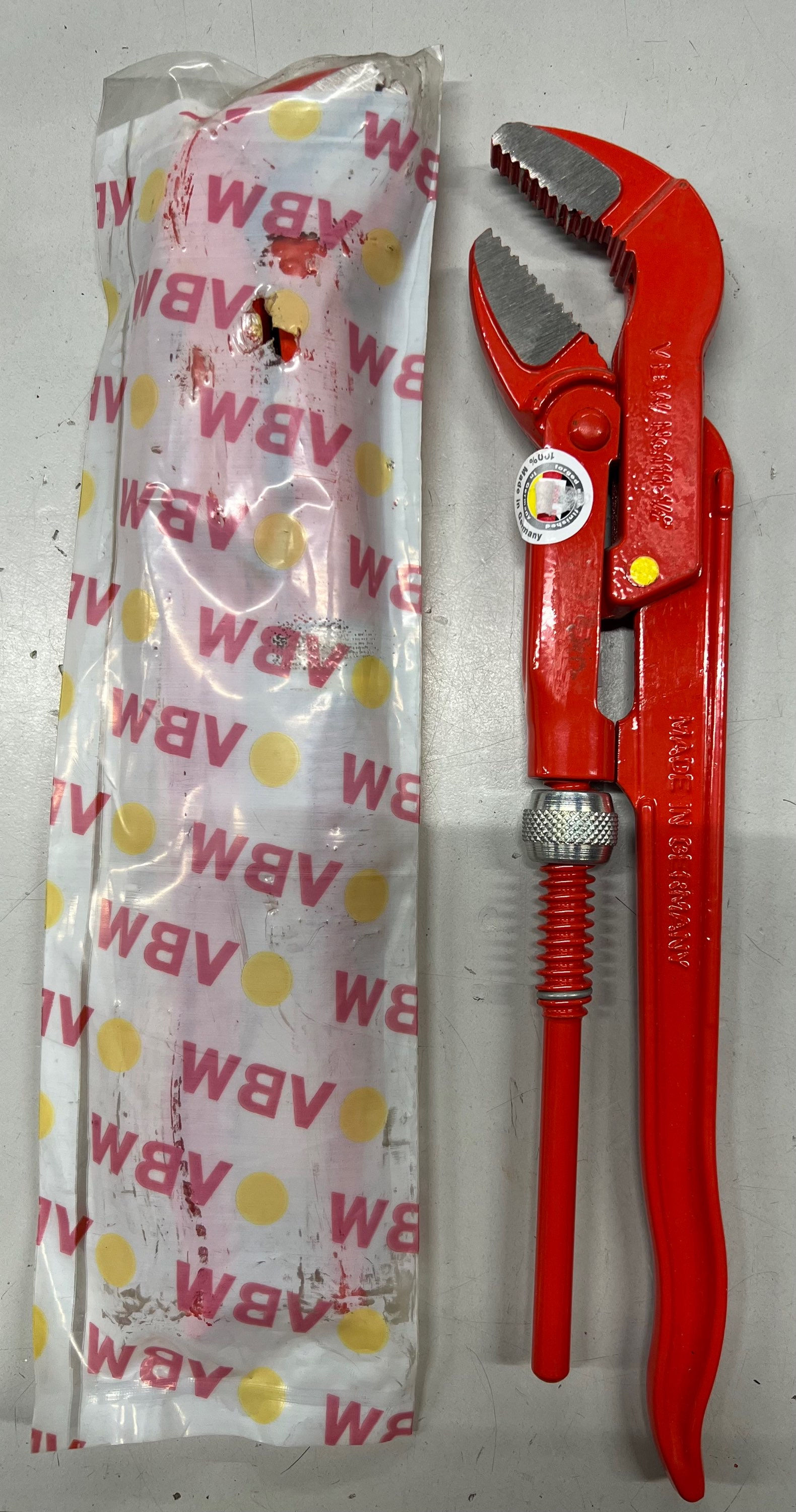 Giratubi ganasce sottili oblique  vbw111 1/2”