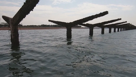 Mergulho nas ruínas da Antiga Estação Ferroviária de Rubinéia  (Cidade Submersa)