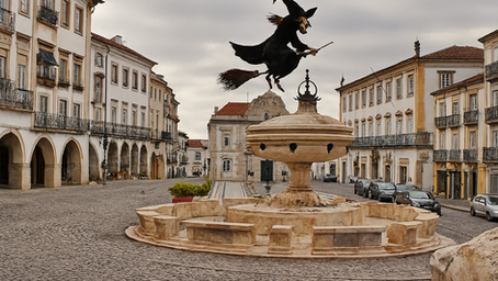 A Bruxa de Évora - O Enigma das Sombras que Ecoa Séculos em Portugal