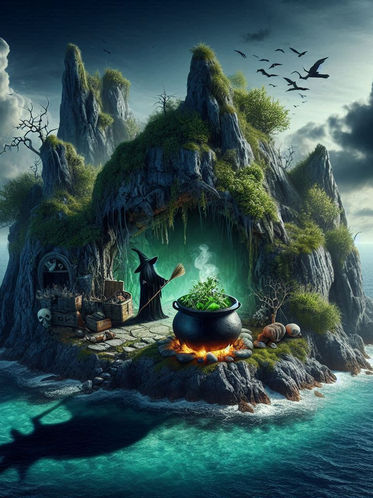 A Ilha das Bruxas no Brasil