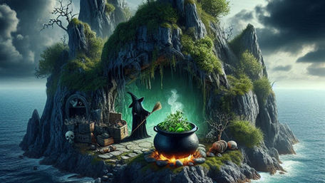 A Ilha das Bruxas no Brasil