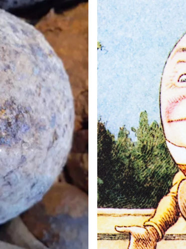 Humpty Dumpty – Uma Bala de Canhão! Não um Ovo!