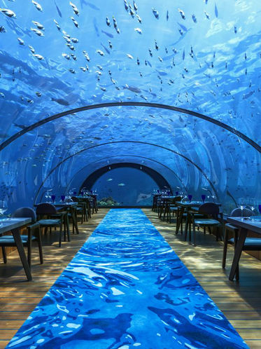 Conrad Maldives Rangali Island: Hotel Submerso