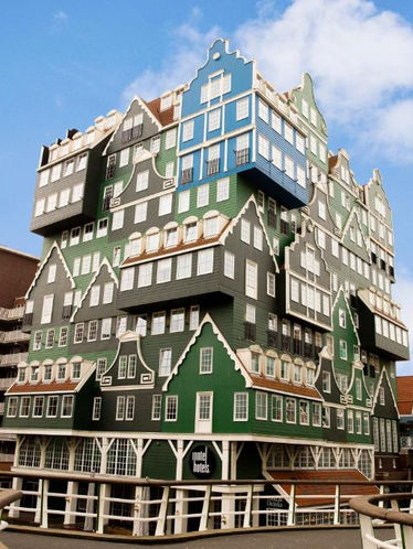 Amsterdam Zaandam: Hotel ou Casas Empilhadas?