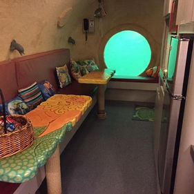 Mergulhe para entrar na Pousada, Literalmente! - Jules Undersea Lodge