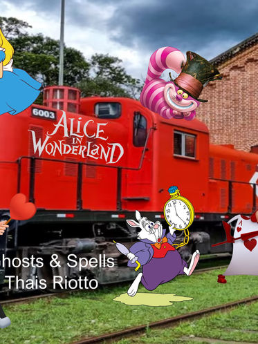 Especial: Trem Temático de Paranapiacaba tem Alice no Pais da Maravilhas à bordo!! 22 de Marços de 2025
