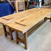 Maple Dining Benches