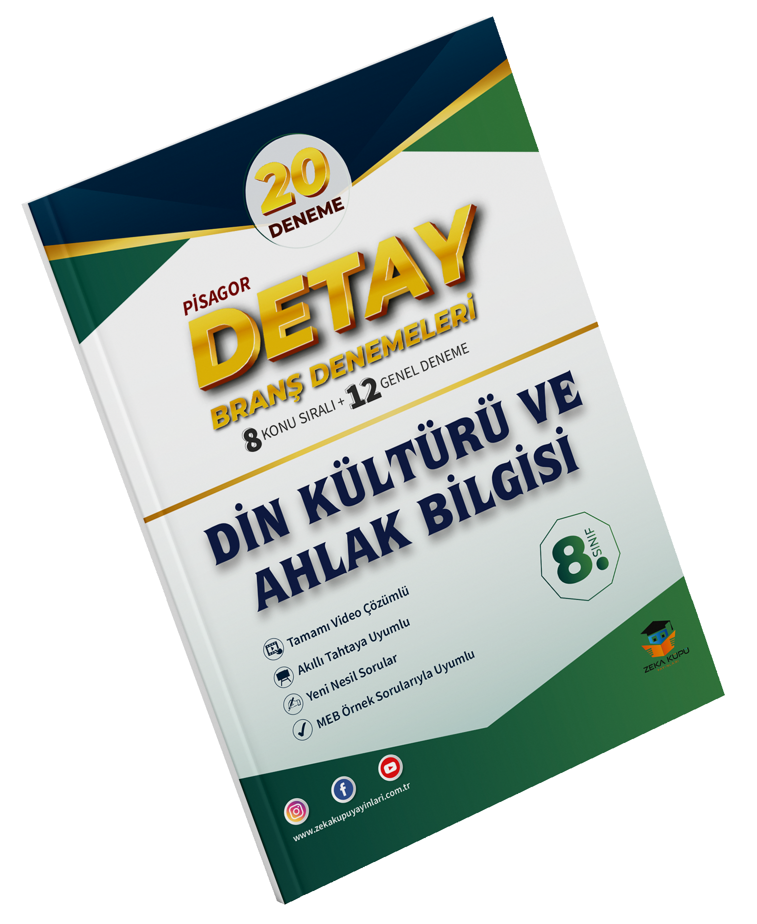 8. Sınıf Pisagor Detay Din Kültürü Ve Ahlak Bilgisi 20'Lİ Branş Denemesi