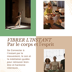 Atelier VIBR-À-SONS/YOGA DU SON/VOYAGE SONORE 