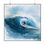 Thumbnail: Surfing Wave Satin Print- Ocean Art for Beach Lovers