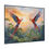 Thumbnail: Tropical Scenery with Scarlett Macaws, Wall Art