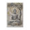Thumbnail: Canvas print, Neutral Buddha under a Tree.Yoga Wall Art