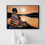 Thumbnail: Serene Nature Rolled Poster - Sunset Reflection Wall Art