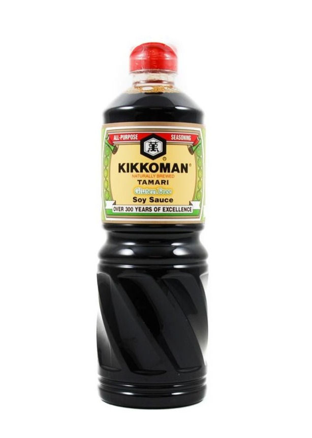Kikkoman Tamari Soy Sauce - Gluten Free 1 Liter