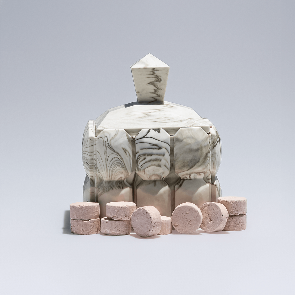 Luxury meaningful Australian handcrafted gift inspired by Ayers Rock Uluru handcrafted in Queensland by Kim Guseli cosmetic c