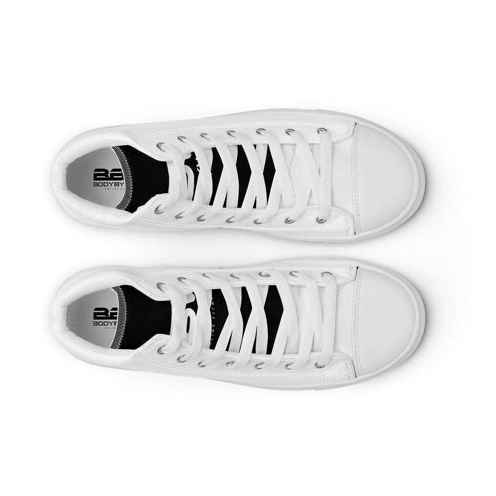 Miniature : Men’s high top canvas shoes
