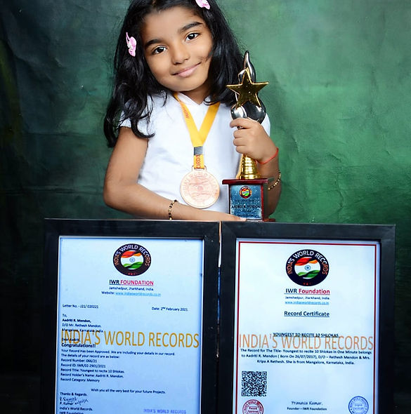 Aadriti Rethesh Mendon