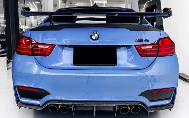 Thumbnail: BMW M Performance Throughflow Style Carbon Fiber Rear Trunk Spoiler