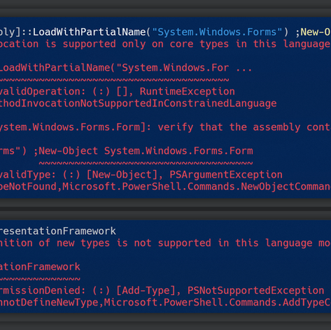 PowerShell Constrained Language Mode: The WDAC Security Feature That's Breaking Your Scripts