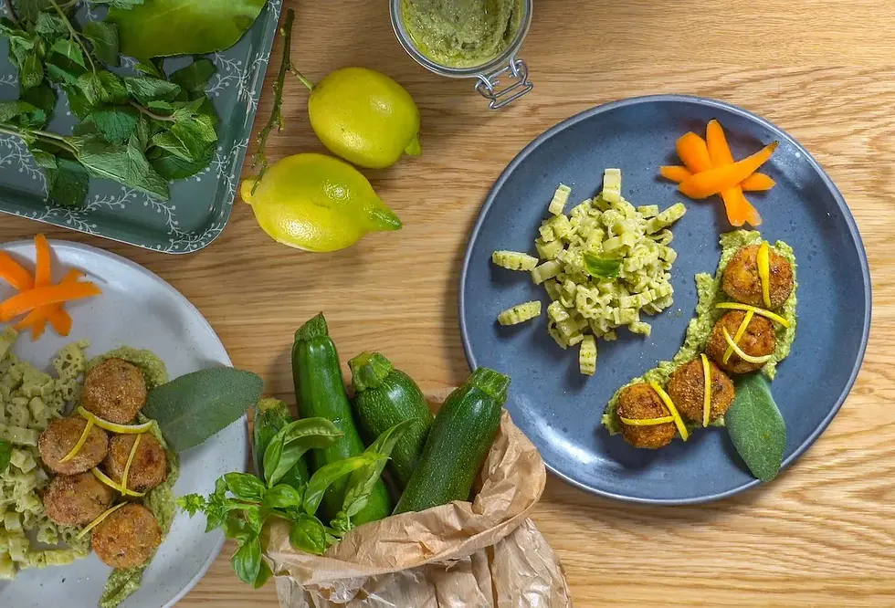 Polpette di vitello furbette con verdura nell'impasto