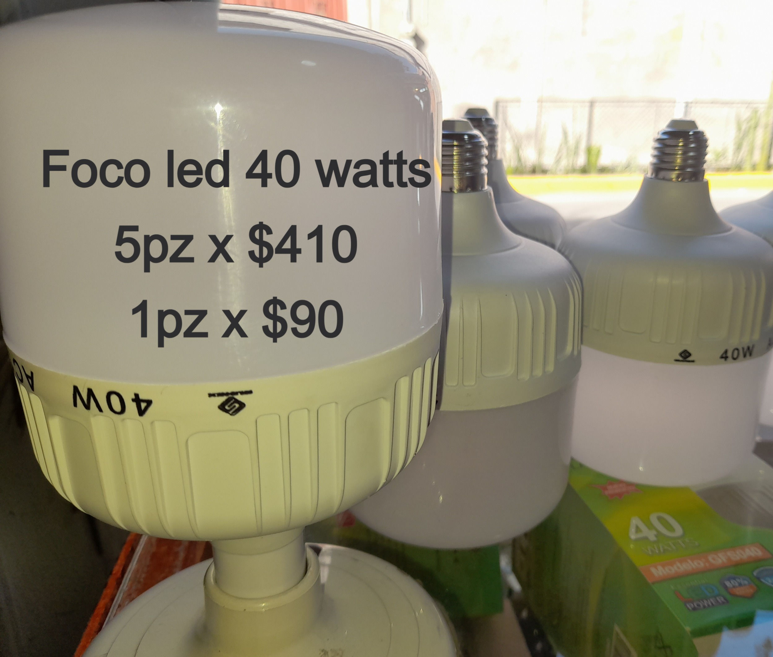 Foco led 40 watts