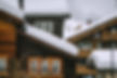 snow on a roof