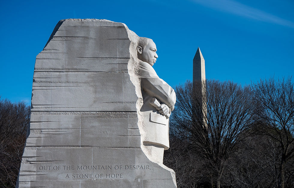 Martin Luther King, Jr. Memorial. Located in West Potomac Park in Washington, D.C., it features a statue of Dr. King named the "Stone of Hope.