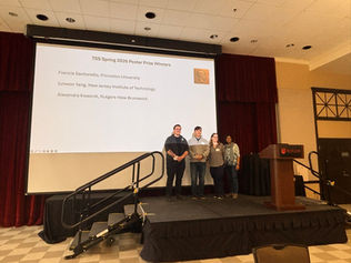 Congratulations to the TSS Spring 2026 Symposium poster prize winners!