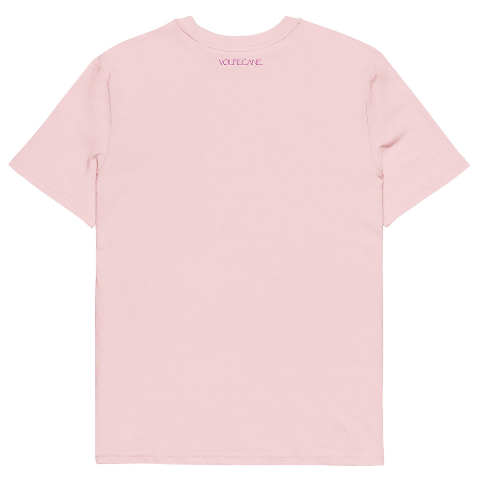 Miniatura: T-shirt in cotone organico scritta vintage