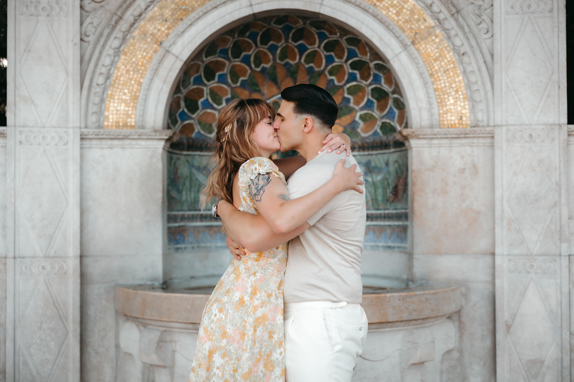 wedding photographer in Zürich Switzerland engagement proposal photo shoot 