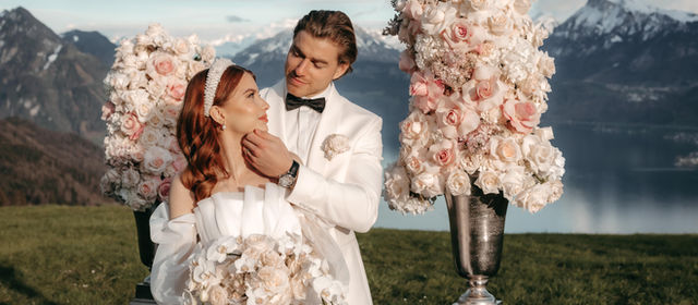 An Elegant Destination Wedding at Villa Honegg, Switzerland