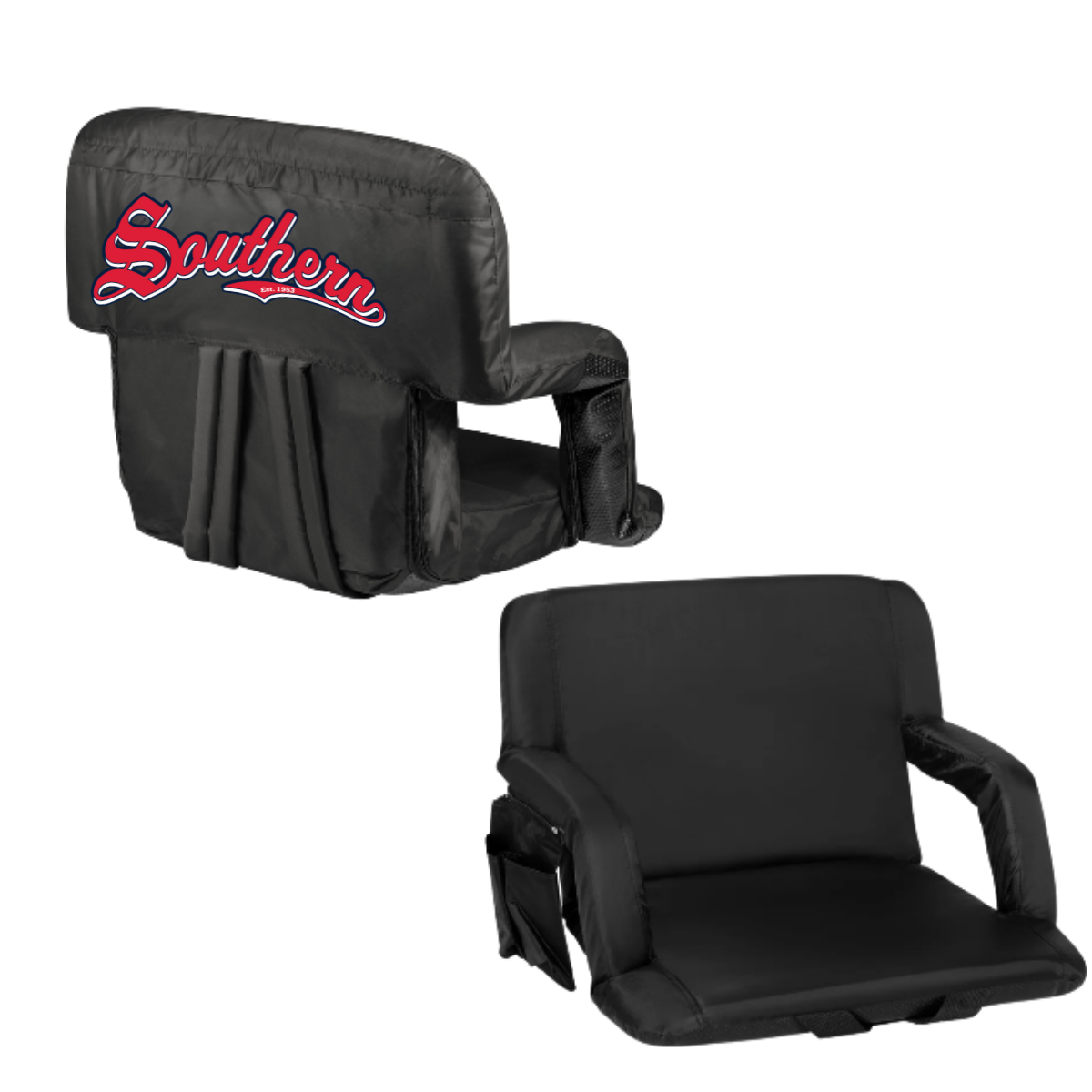 Southern Little League Reclining Stadium Seat with Armrests