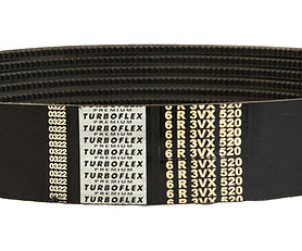 Banded Belts - Raw Edge Cogged