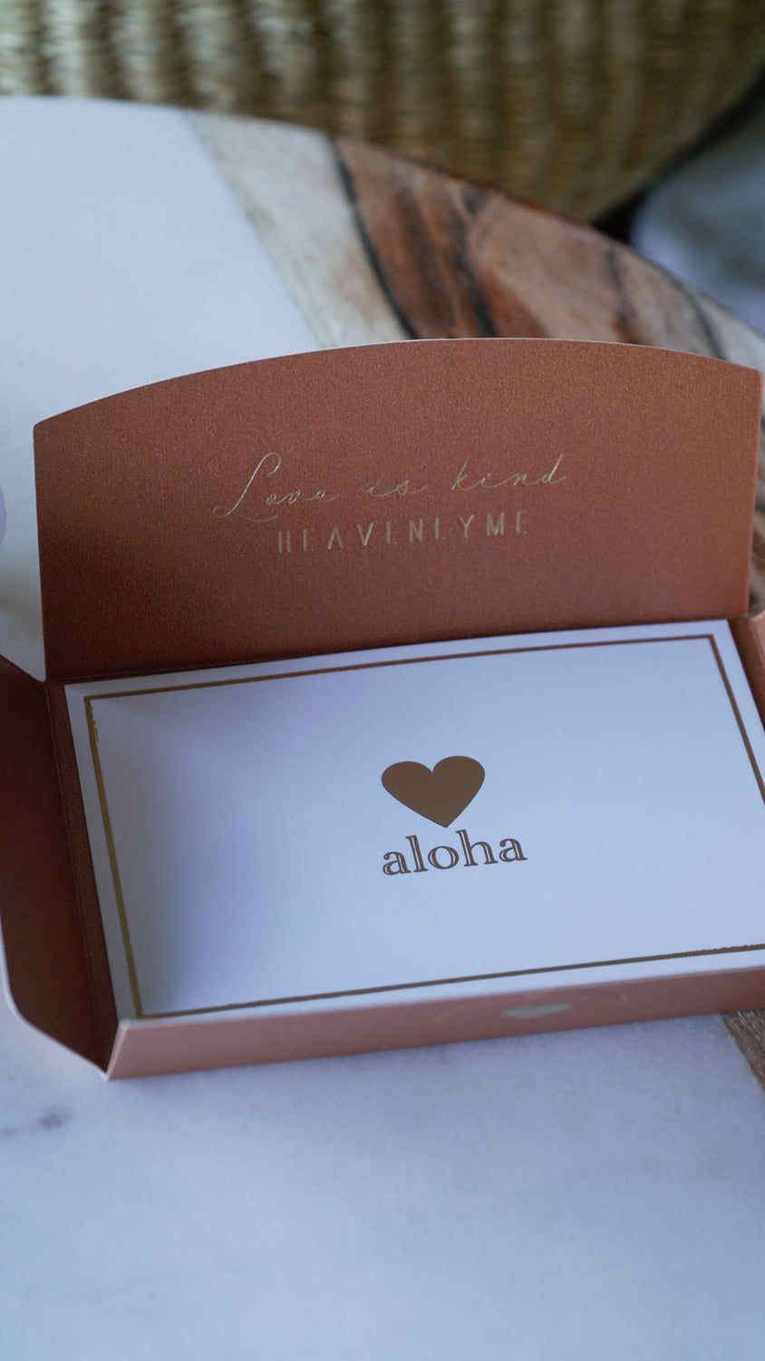 Thumbnail: ALOHA Message CARD & WRAPPING