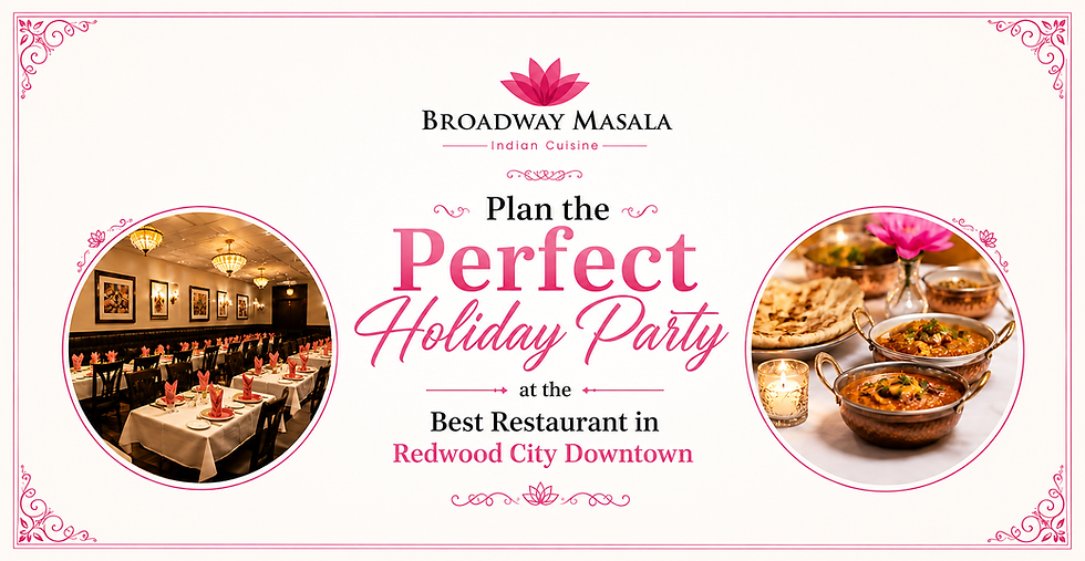 Plan the Perfect Holiday Party at the Best Restaurant in Redwood City Downtown