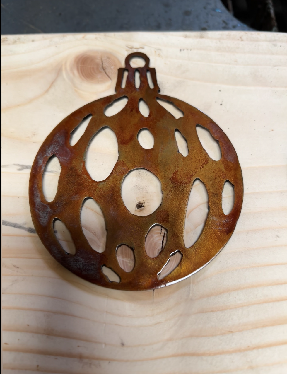 Thumbnail: Steel Tree Ornaments (4 Pack)