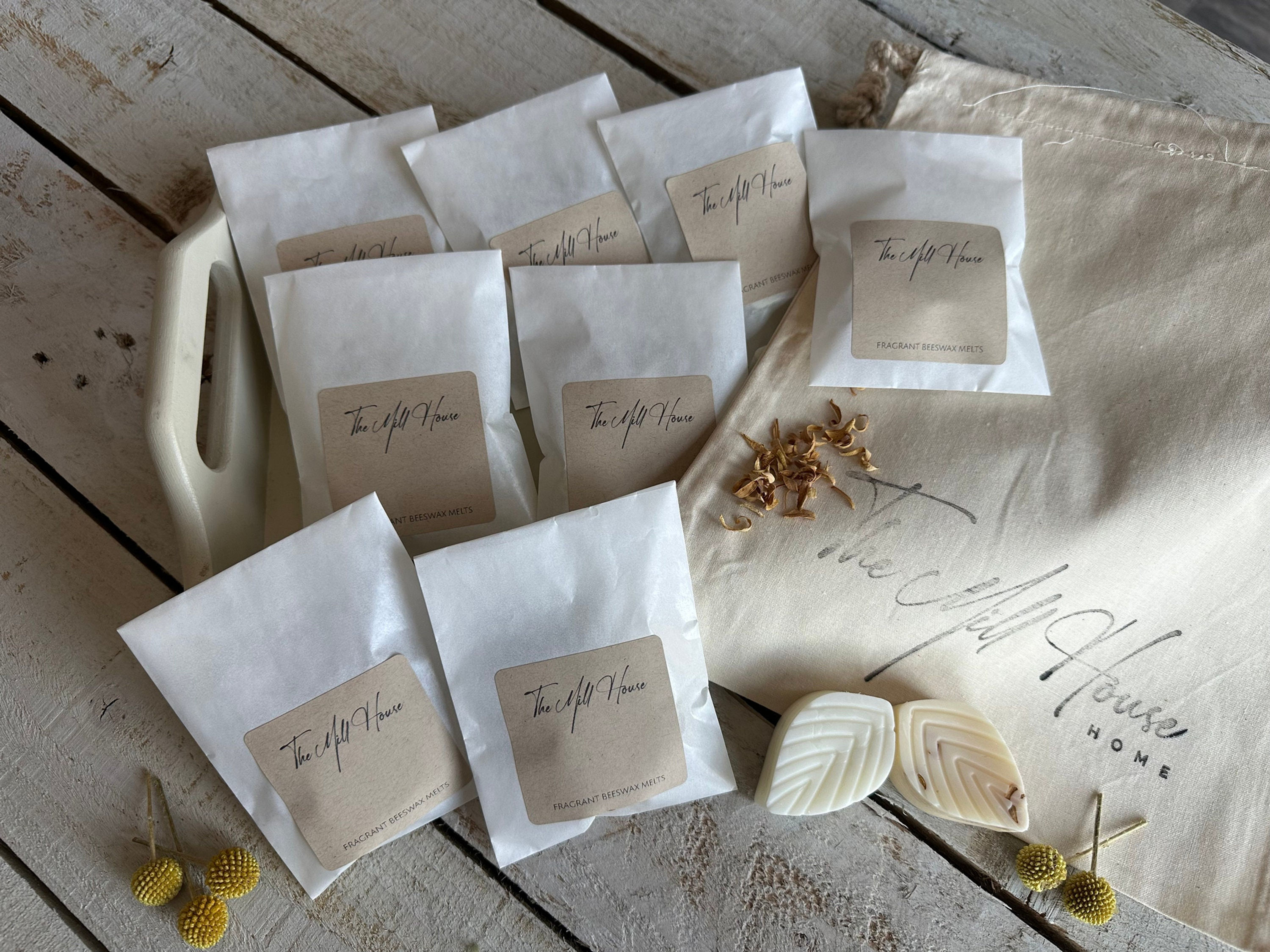 Beeswax Wax Melts Discovery Set – Aromatherapy Gift Bag Bundle