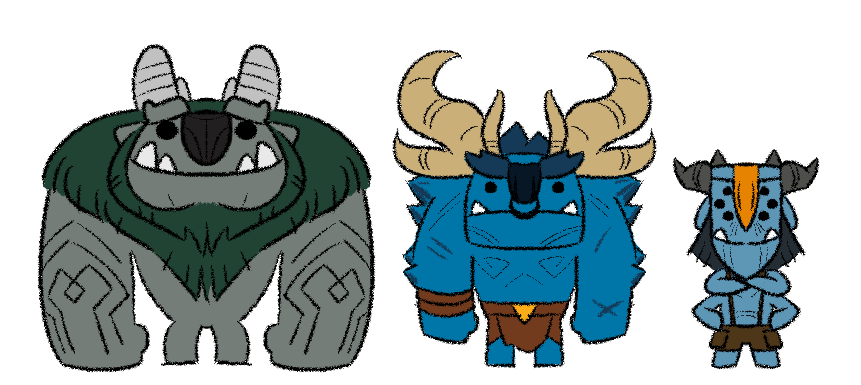 Aarrrgh, Draal and Blinky