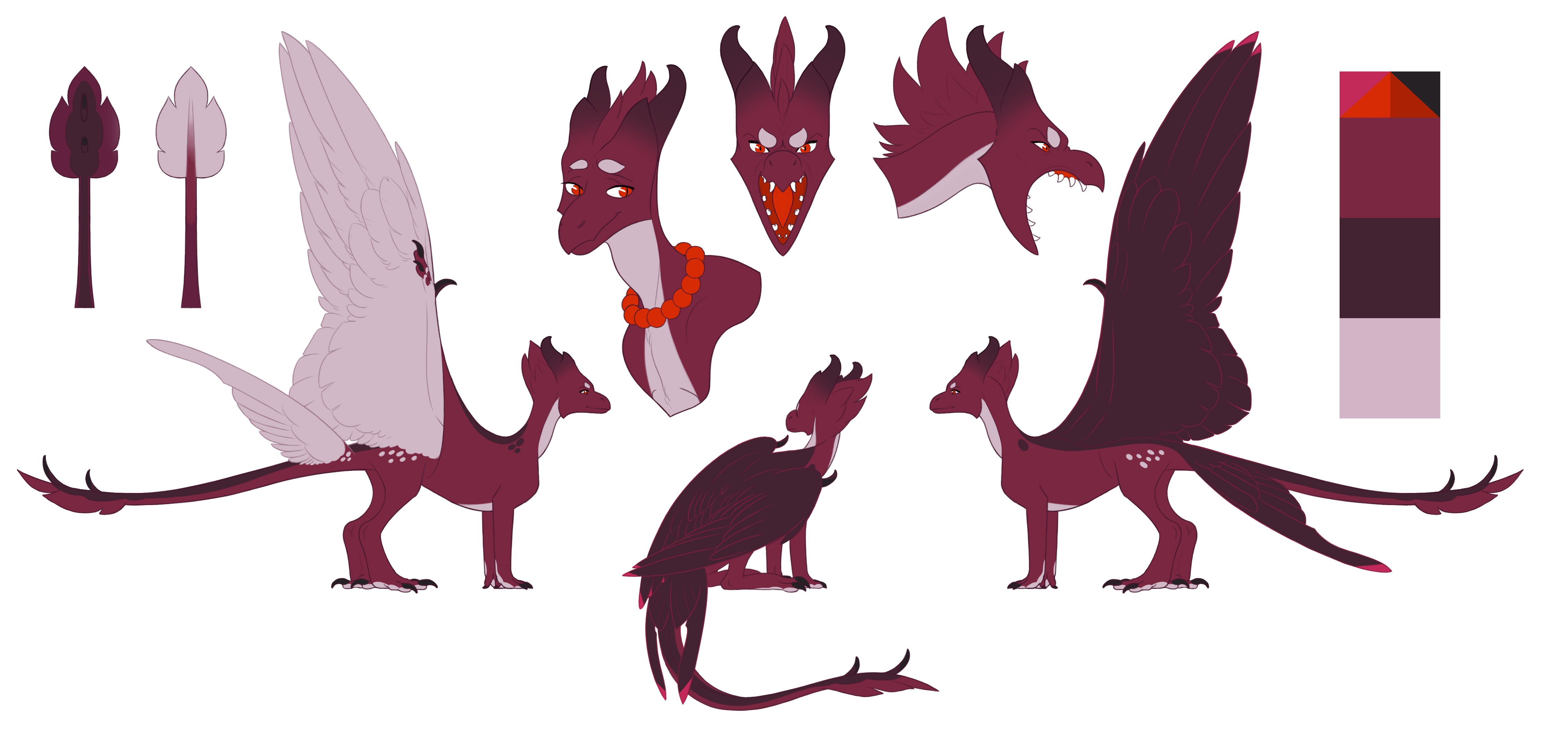 Ixora - Modelsheet