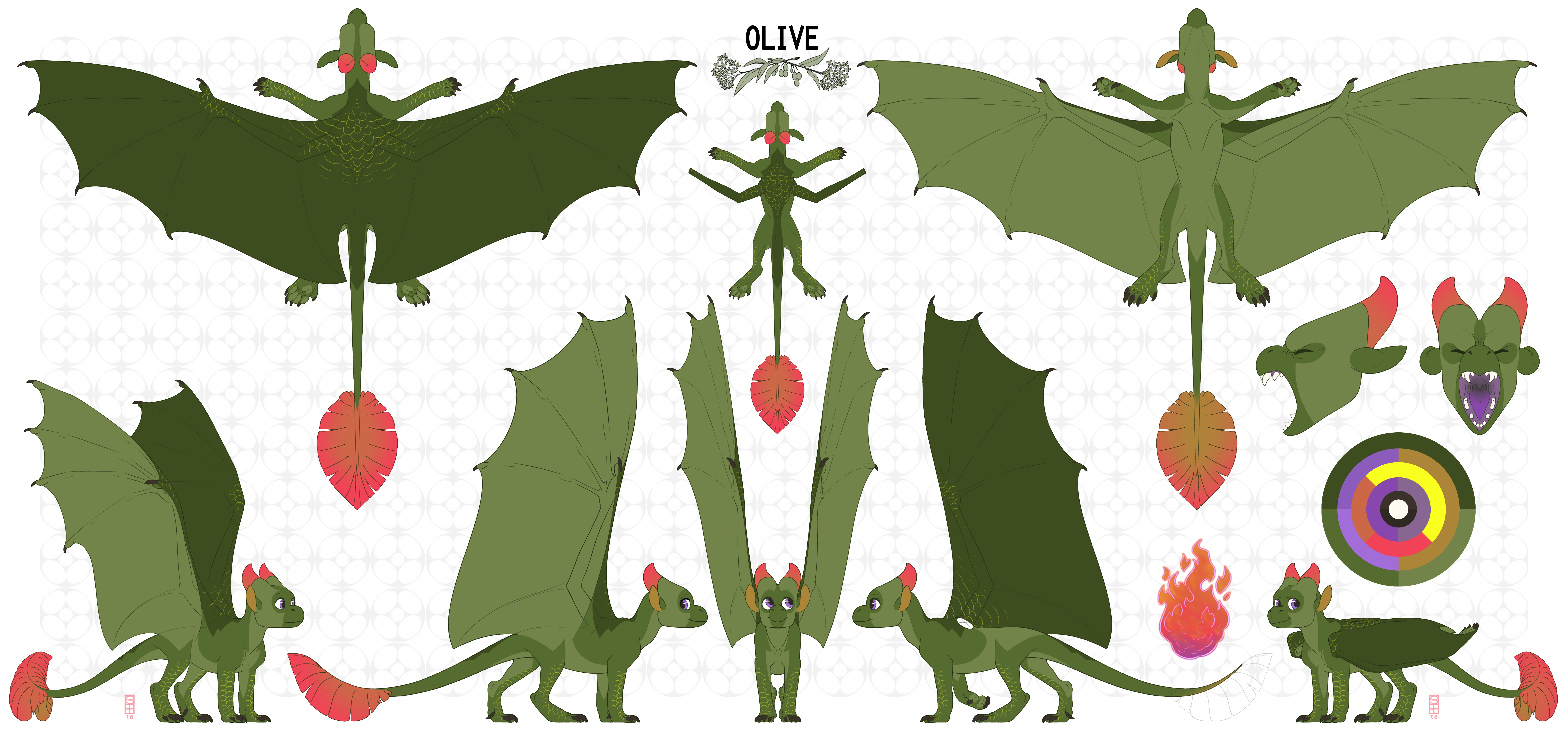 Olive - Modelsheet