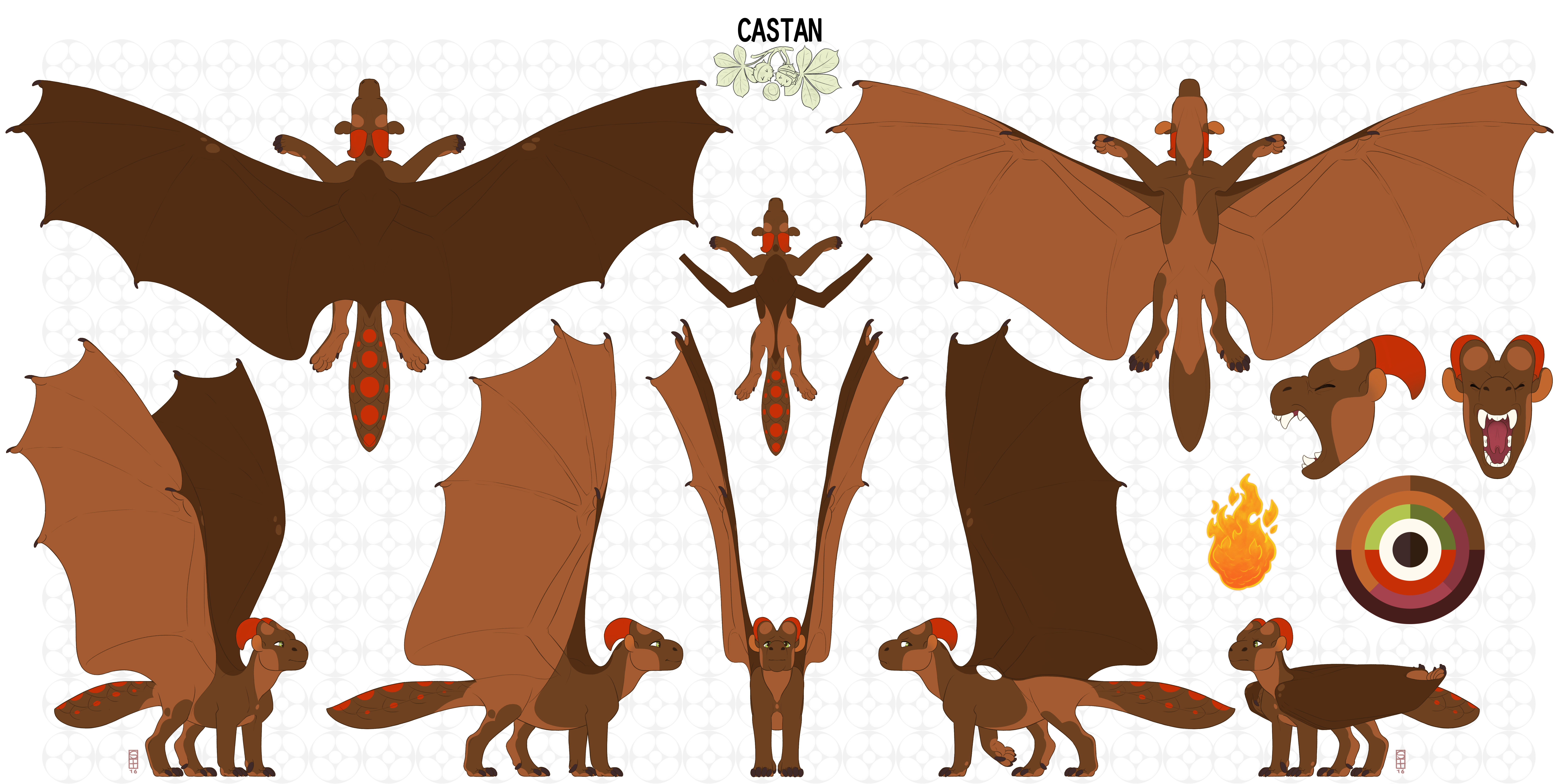 Castan - Modelsheet