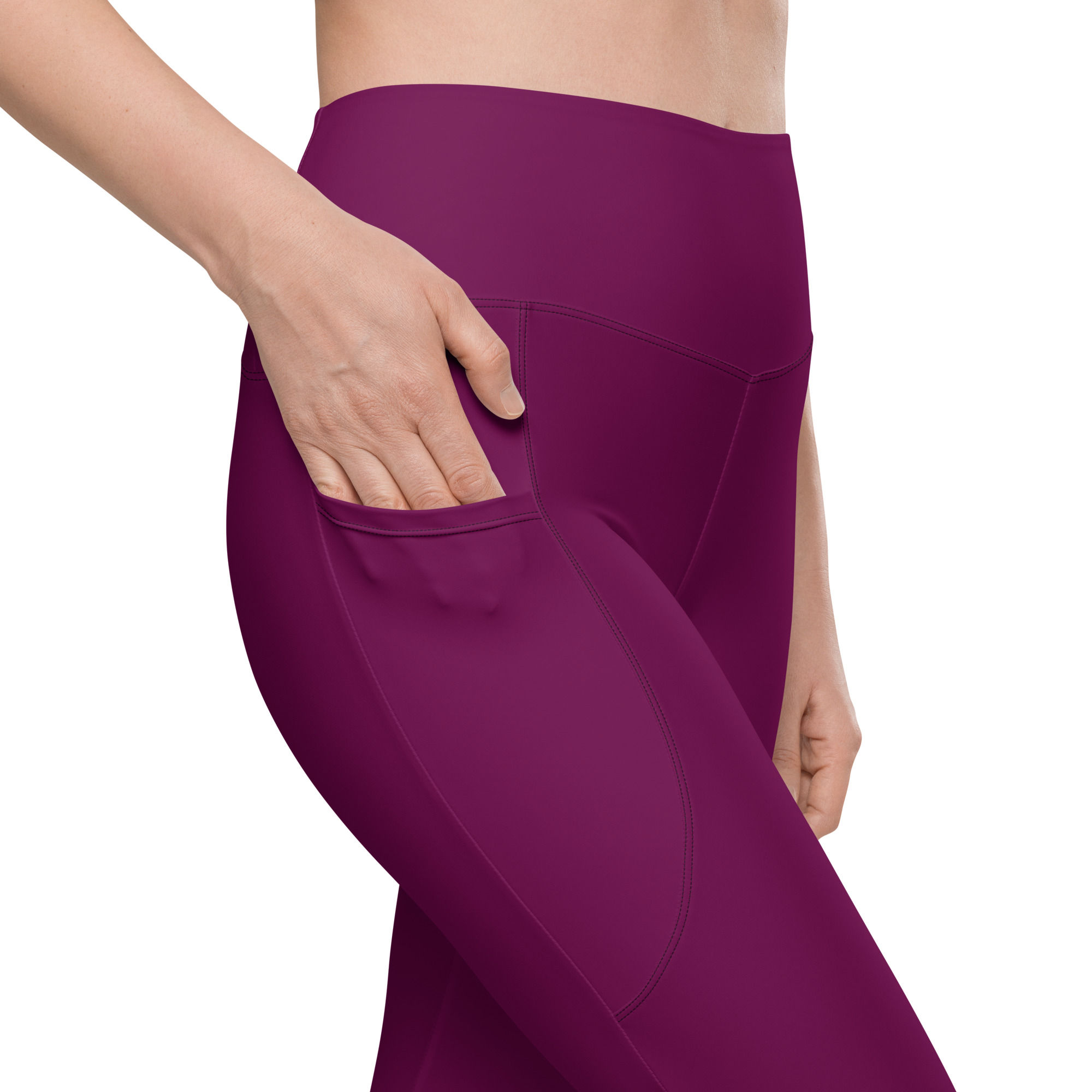 Designer PCP Purple Party Leggings with pockets