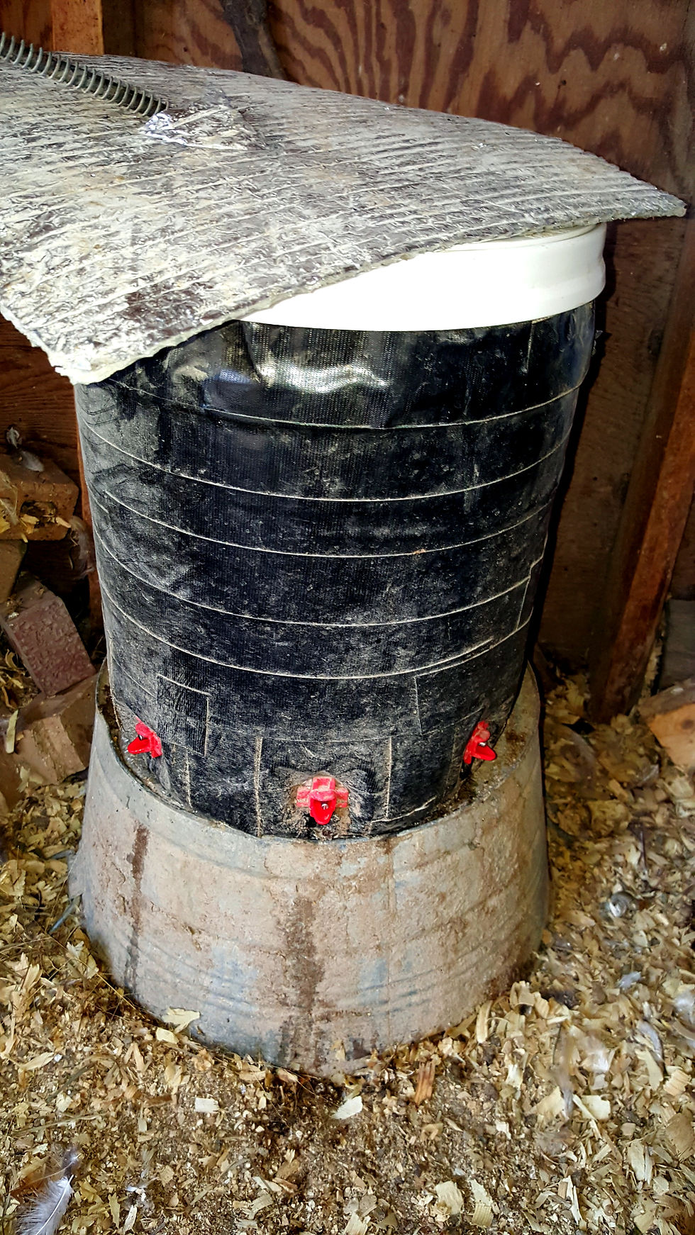 Winter water heater