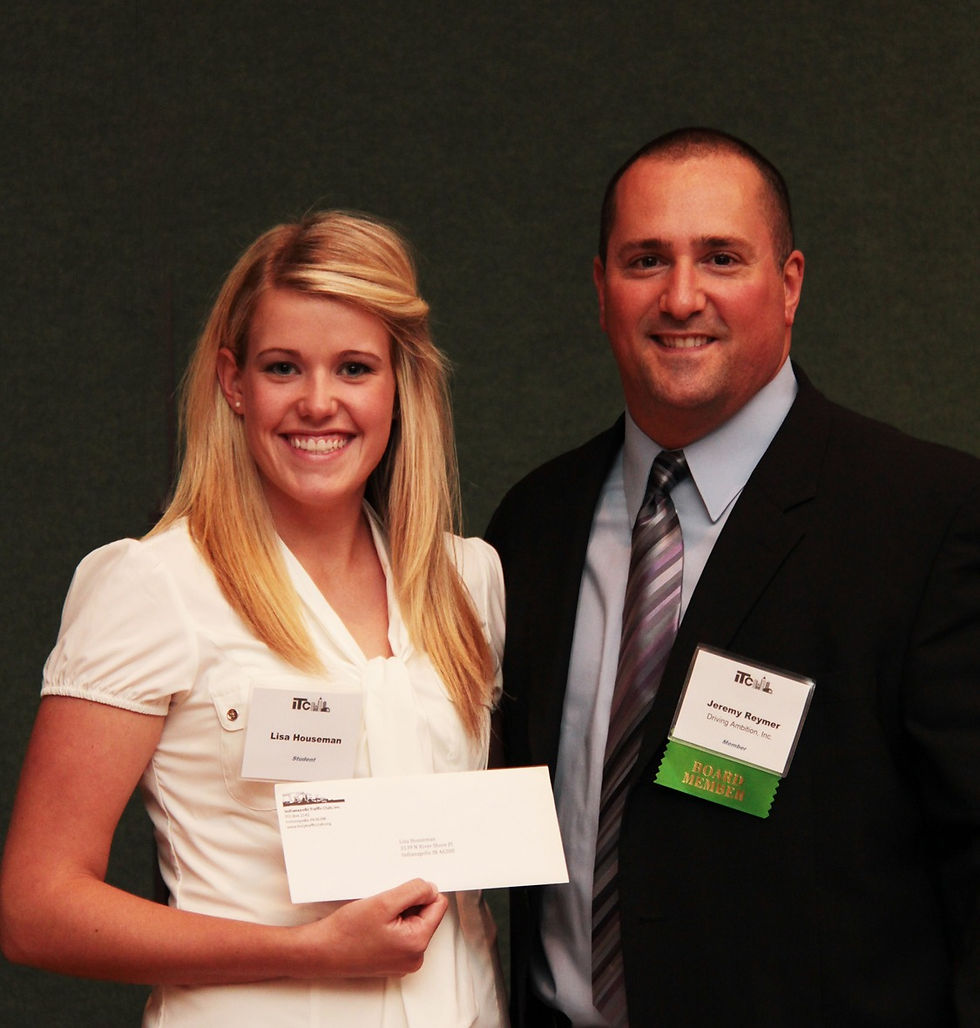 Scholarship Award Recipient Letter