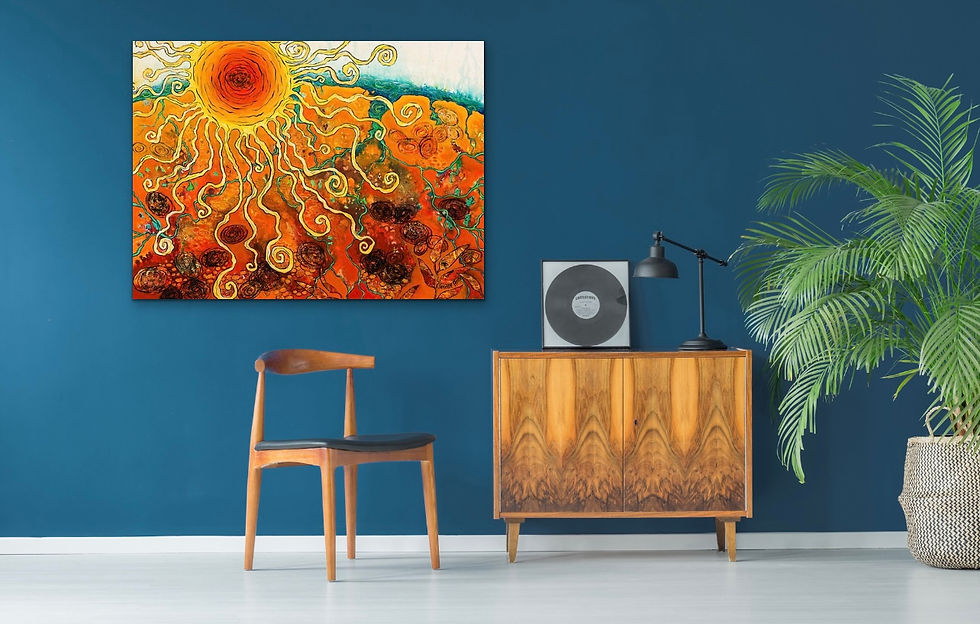Thumbnail: In the Heat of the summer  rectangle fine art print