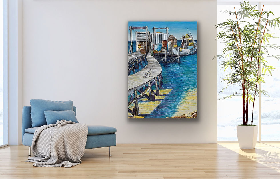 Thumbnail: North Island - Abrolhos Islands  fine art print