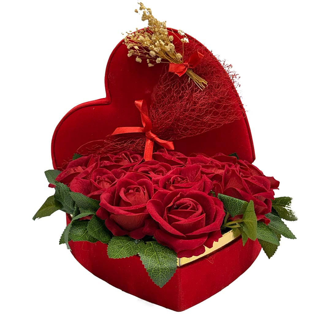 Kadife Kalpli Aşk Kutusu