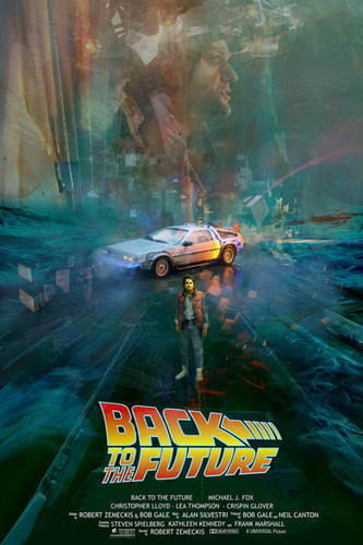 LG - Back to the Future (Version 1) - 18 x 24 | artofronin