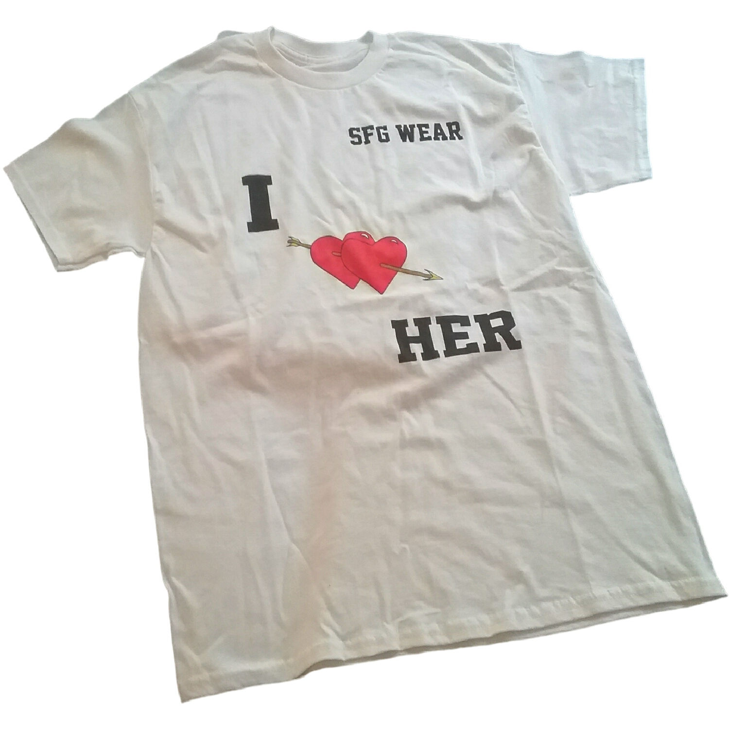SFG WEAR...TEE SHIRTS "I LOVE HER" CLICK PHOTO TO VIEW IMAGE 346