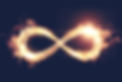 Infinity sign of fire